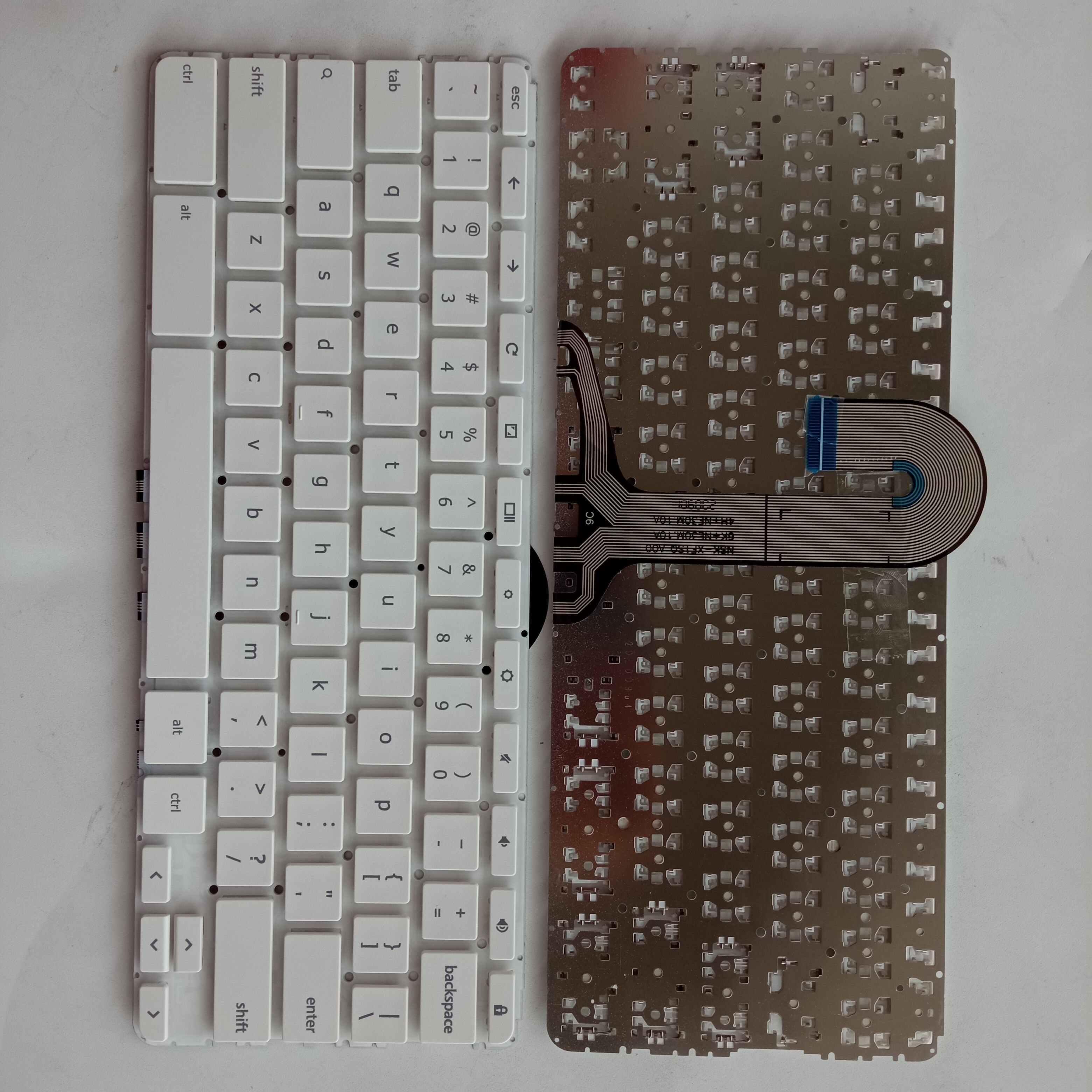 Picture of New Replacement Laptop Keyboard For HP 11-AE Google version with lock WHITE US Layout